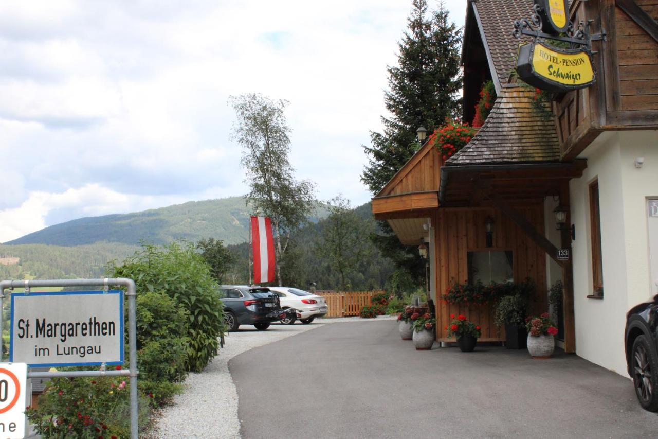 Hotel Pension Schwaiger Sankt Margarethen im Lungau Exteriör bild